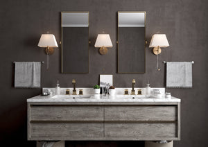 Renee 1 Light Aged Brass Sconce REN-261-AG