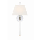Renee 1 Light Polished Nickel Sconce REN-261-PN