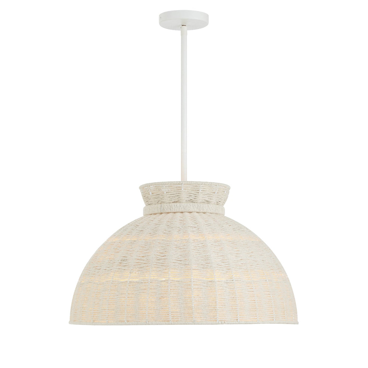 Reese 4 Light Matte White Chandelier RES-10524-MT