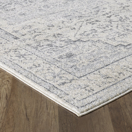 Eviva Venus 6' x 9' Geometric Gray Rug