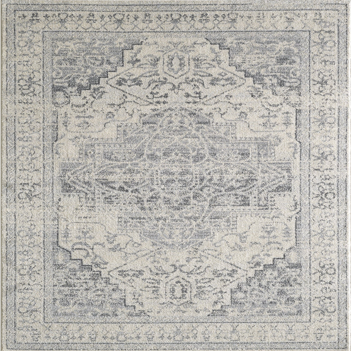 Eviva Venus 6' x 9' Geometric Gray Rug