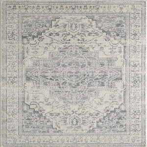 Eviva Venus 6' x 9' Geometric Gray Rug