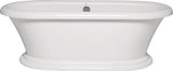 Americh RI6635T-WH Rianna 6635 - Tub Only - White