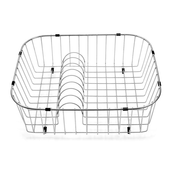 Hamat - RIN-19176 1- 9" x 16 1/4" x 6" Rinsing Basket w/ Plate Rack