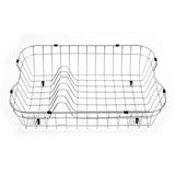 Hamat - RIN-21166 - 20 3/4" x 15 1/2" x 5 1/4" Rinsing Basket w/ Plate Rack