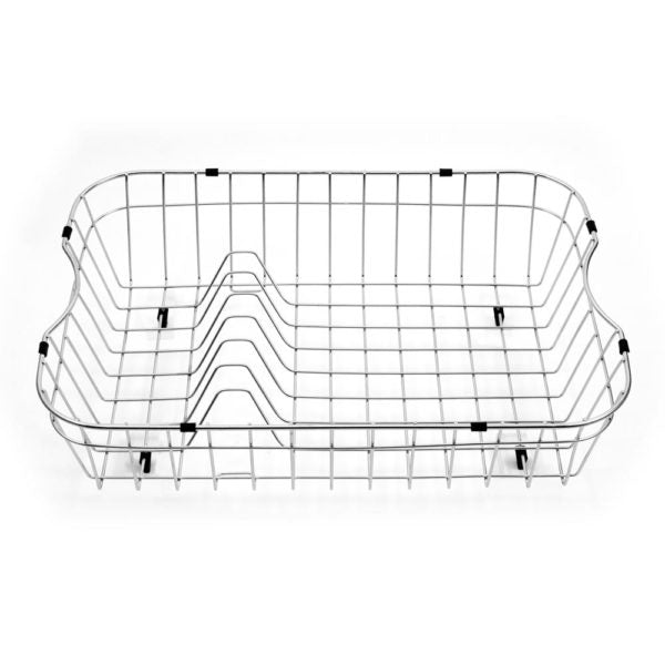 Hamat - RIN-21166 - 20 3/4" x 15 1/2" x 5 1/4" Rinsing Basket w/ Plate Rack