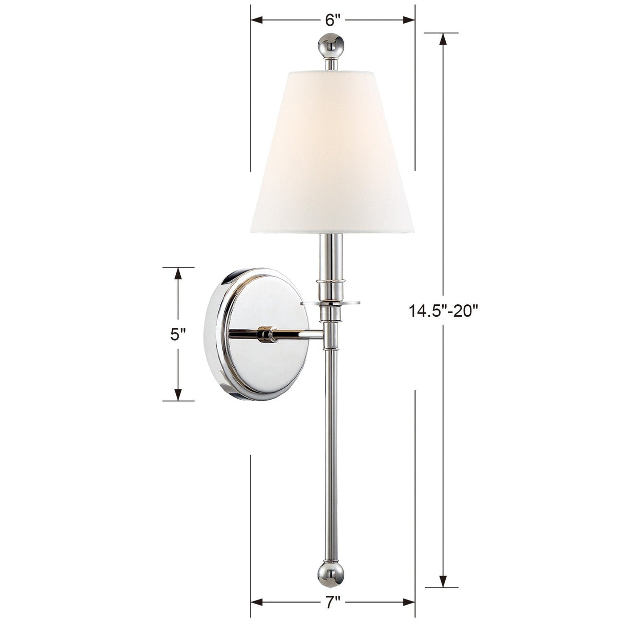 Riverdale 1 Light Aged Brass Sconce RIV-382-AG