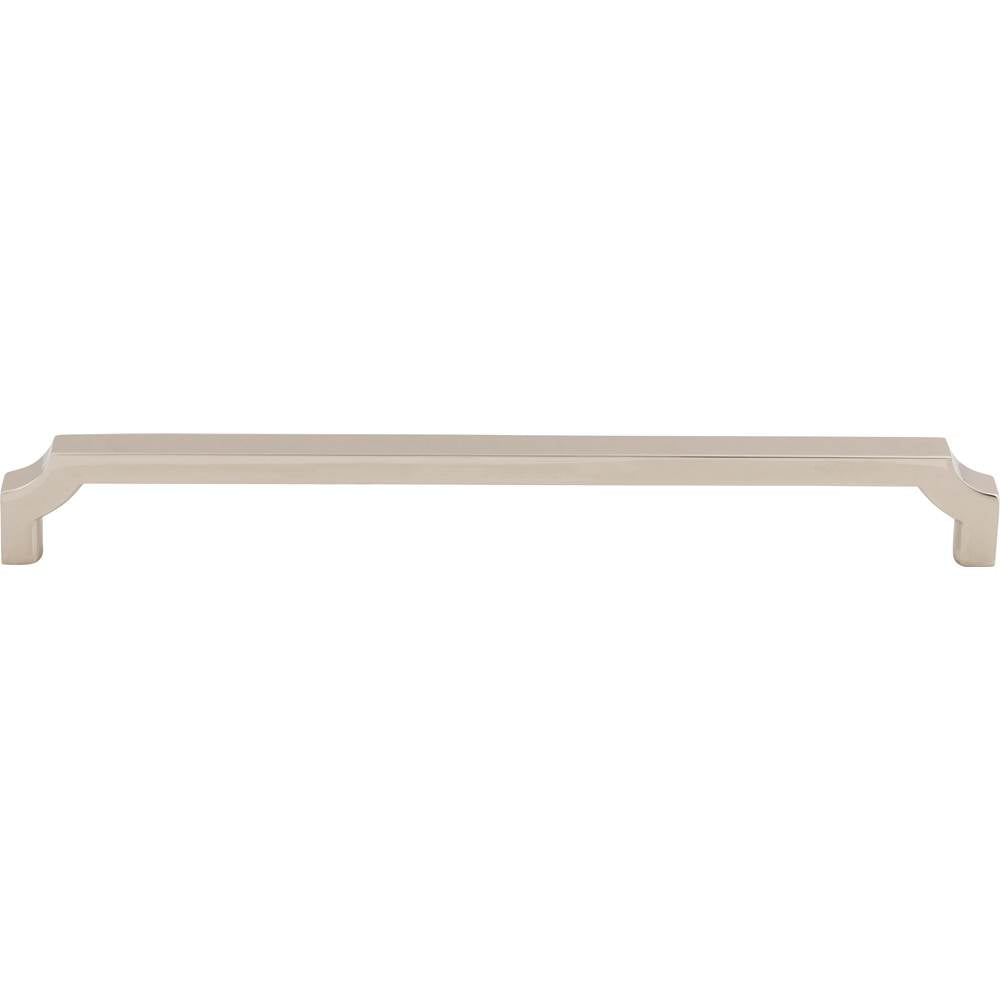 Top Knobs TK3025 Davenport Pull 8 13/16 Inch (c-c) - Polished Nickel