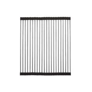KINDRED RM50S Stainless Steel Over The Sink Multiuse Roller Mat  15.875-in x 13.75-in In Stainless Steel