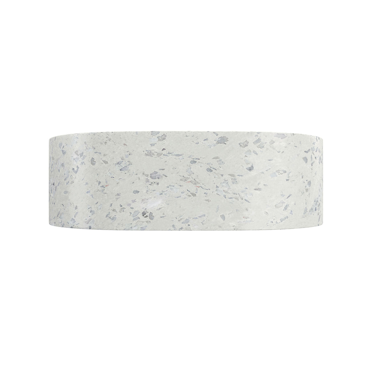 Ambia Oblong Terrazzo Vessel Sink in White