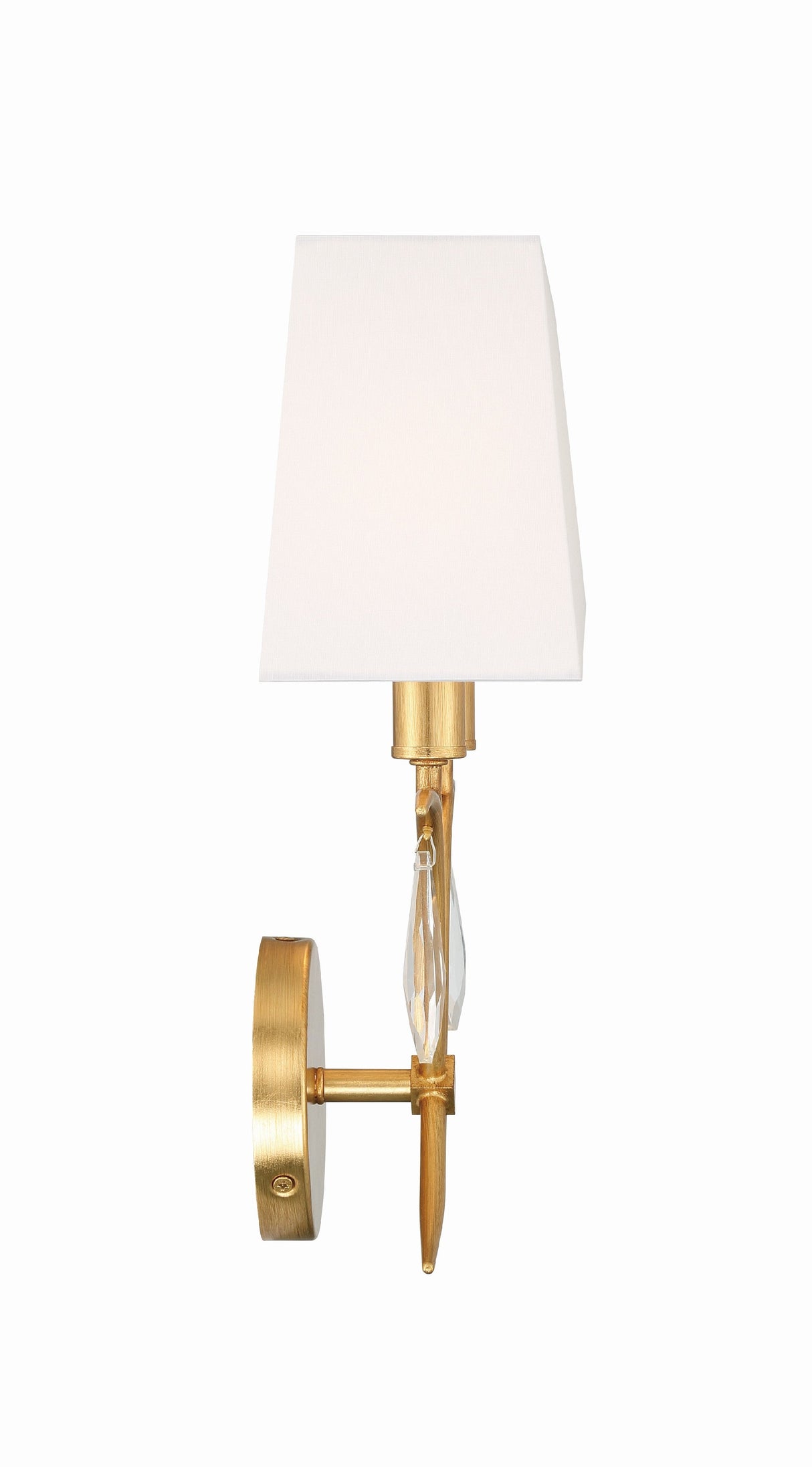 Rollins 2 Light Antique Gold Sconce ROL-18802-GA