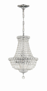 Roslyn 5 Light Polished Chrome Mini Chandelier ROS-A1006-CH-CL-MWP