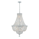 Roslyn 9 Light Polished Chrome Chandelier ROS-A1009-CH-CL-MWP