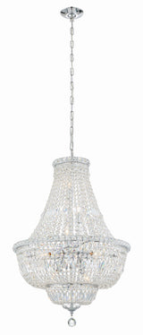 Roslyn 9 Light Polished Chrome Chandelier ROS-A1009-CH-CL-MWP