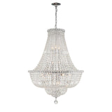 Roslyn 15 Light Polished Chrome Chandelier ROS-A1015-CH-CL-MWP