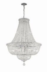 Roslyn 15 Light Polished Chrome Chandelier ROS-A1015-CH-CL-MWP