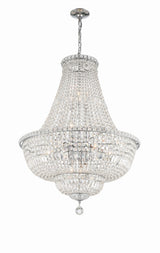 Roslyn 15 Light Polished Chrome Chandelier ROS-A1015-CH-CL-MWP