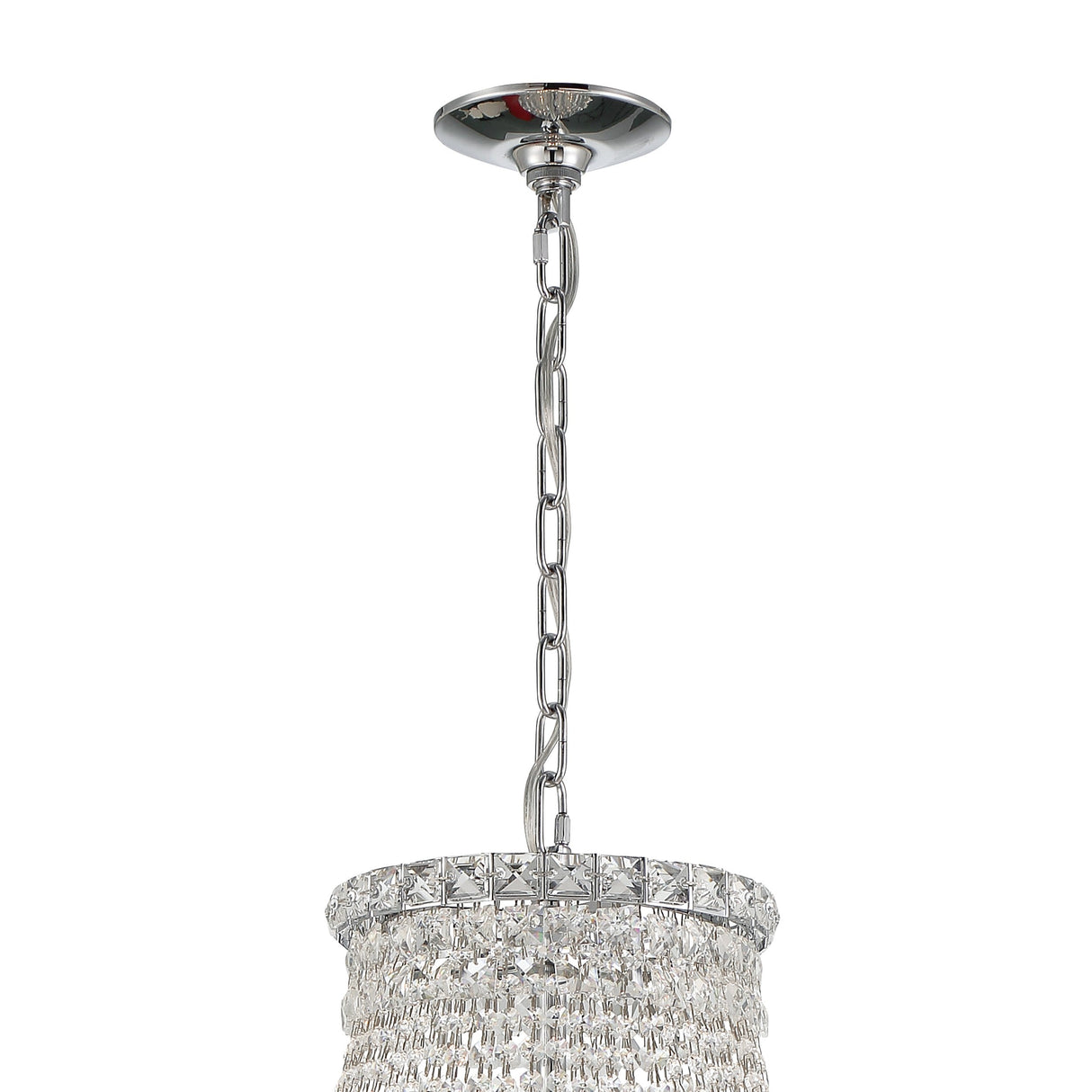 Roslyn 15 Light Polished Chrome Chandelier ROS-A1015-CH-CL-MWP