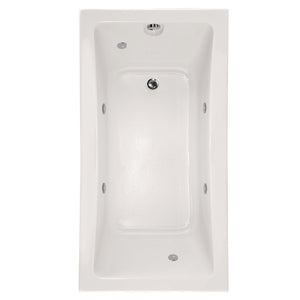 Hydro Systems ROS6032ACO-WHI ROSEMARIE 6032 AC W/COMBO SYSTEM-WHITE