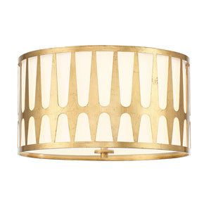 Royston 3 Light Black Flush Mount ROY-800-BK