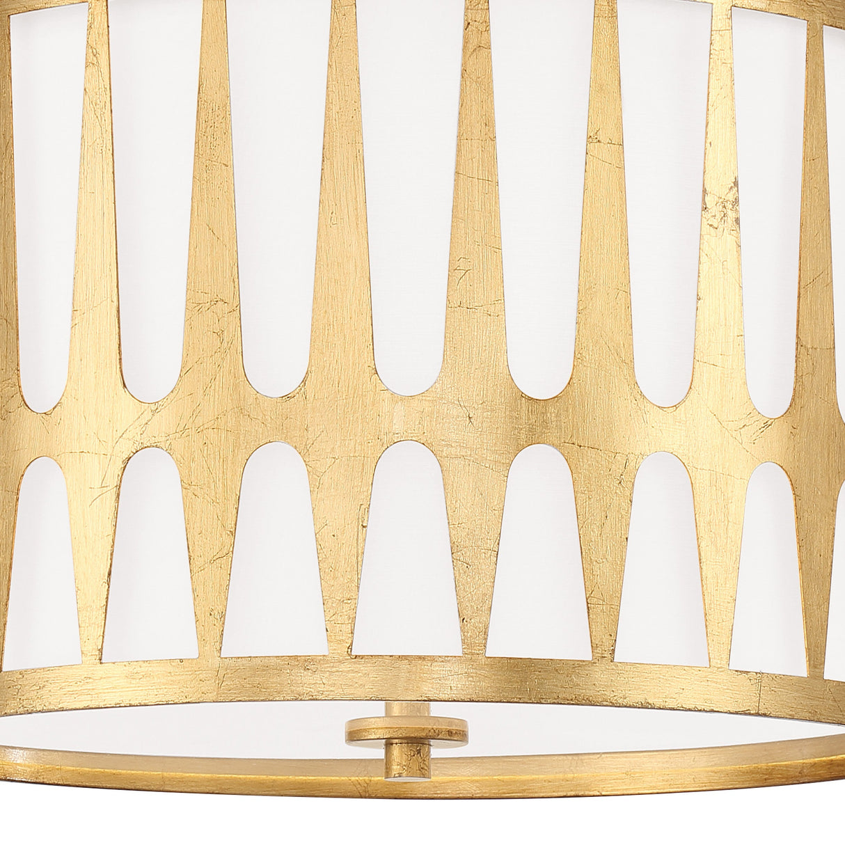 Royston 3 Light Black Flush Mount ROY-800-BK