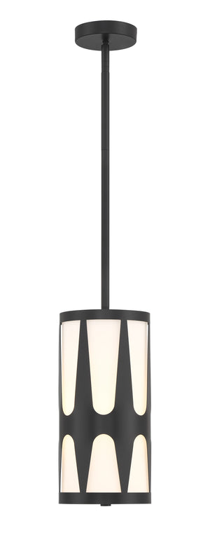 Royston 1 Light Black Mini Pendant ROY-801-BK