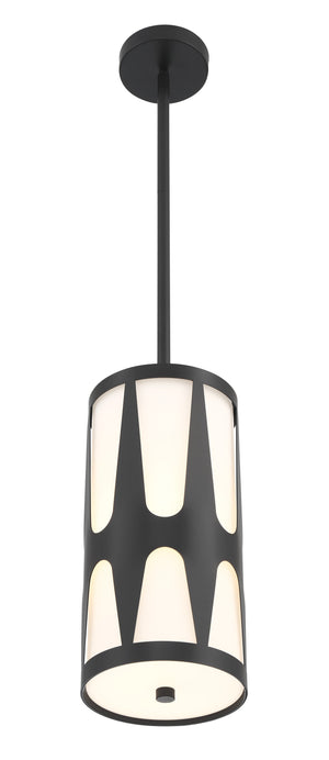 Royston 1 Light Black Mini Pendant ROY-801-BK
