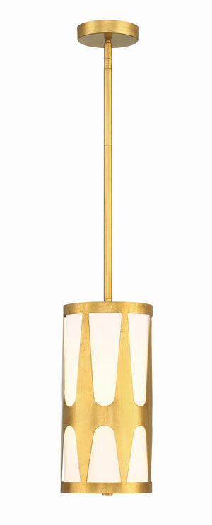 Royston 1 Light Black Mini Pendant ROY-801-BK