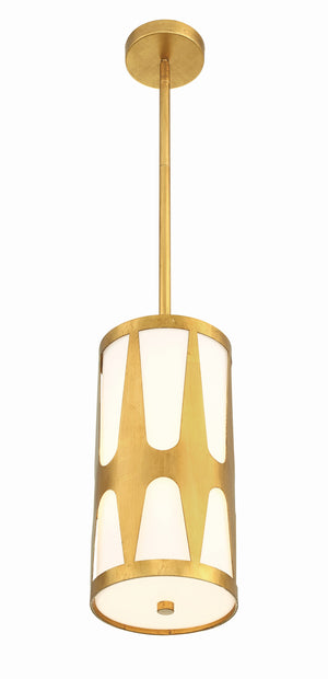 Royston 1 Light Black Mini Pendant ROY-801-BK