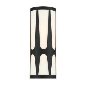 Royston 2 Light Black Sconce ROY-802-BK