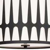 Royston 3 Light Black Mini Chandelier ROY-803-BK