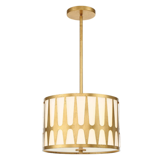 Royston 3 Light Black Mini Chandelier ROY-803-BK