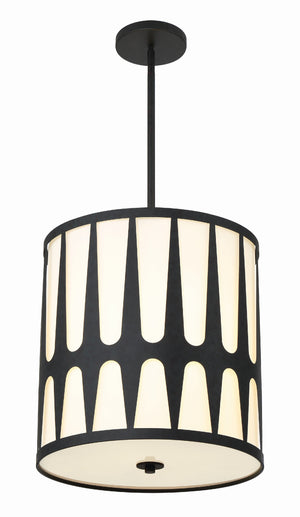 Royston 4 Light Black Mini Chandelier ROY-805-BK