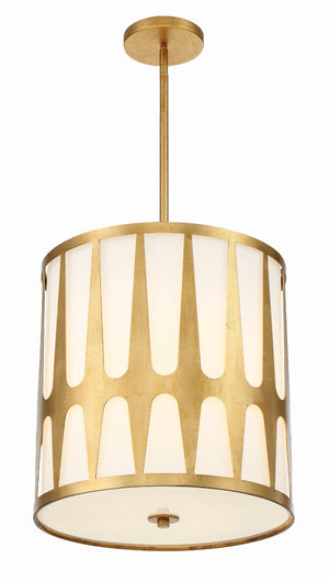 Royston 4 Light Black Mini Chandelier ROY-805-BK