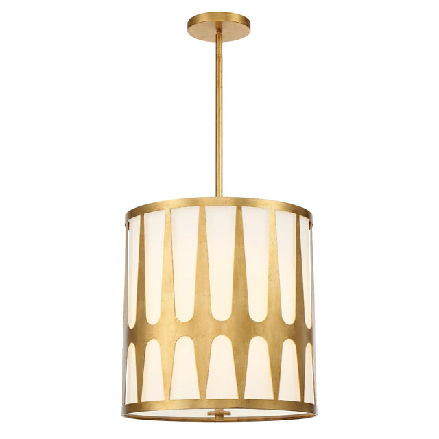 Royston 4 Light Black Mini Chandelier ROY-805-BK
