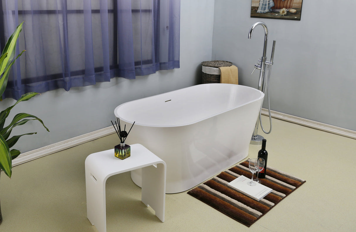 Orfeo 59" BARstone Freestanding Tub