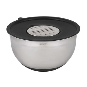 Ruvati Mixing Bowl and Colander with Black Composite Platform (complete set) for Workstation Sinks - RVA1288BWC