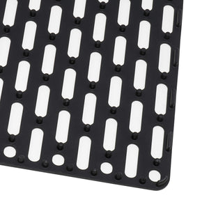Ruvati Silicone Bottom Grid Sink Mat for RVG1302 and RVG2302 Sinks - Black - RVA41302BK