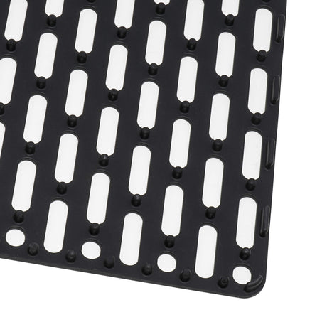 Ruvati Silicone Bottom Grid Sink Mat for RVG1302 and RVG2302 Sinks - Black - RVA41302BK