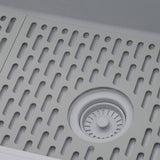Ruvati Silicone Bottom Grid Sink Mat for RVG1033 and RVG2033 Sinks - Gray - RVA41033GR