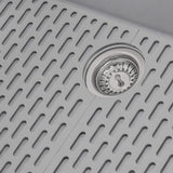 Ruvati Silicone Bottom Grid Sink Mat for RVG1080 and RVG2080 Sinks - Gray - RVA41080GR