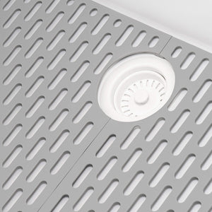 Ruvati Silicone Bottom Grid Sink Mat for RVG1080 and RVG2080 Sinks - Gray - RVA41080GR