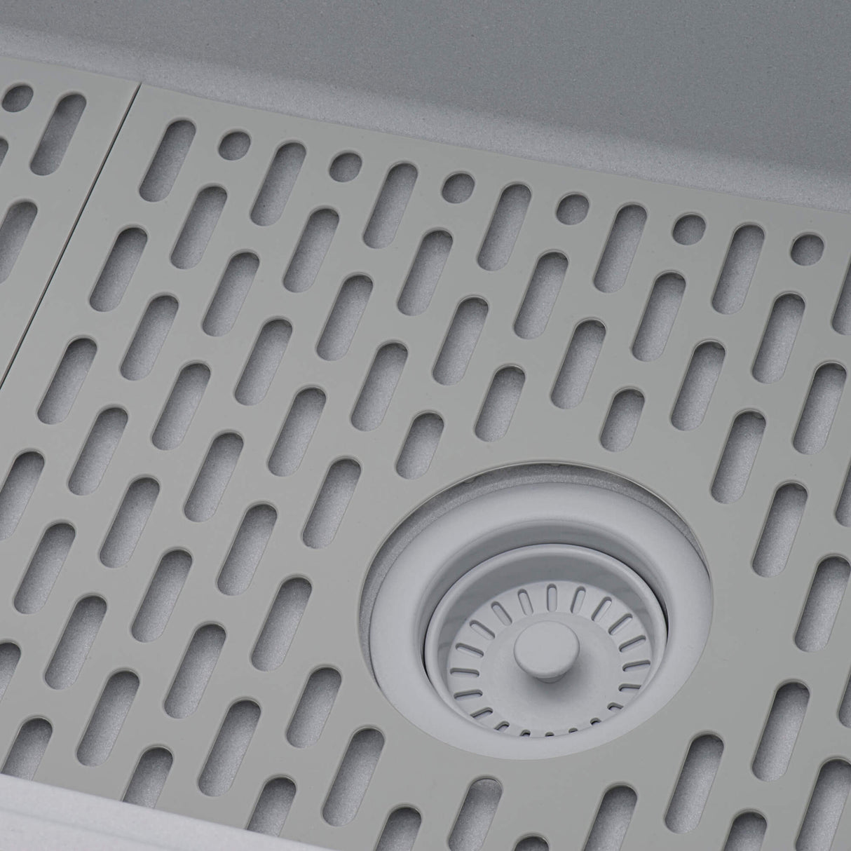 Ruvati Silicone Bottom Grid Sink Mat for RVG1302 and RVG2302 Sinks - Gray - RVA41302GR