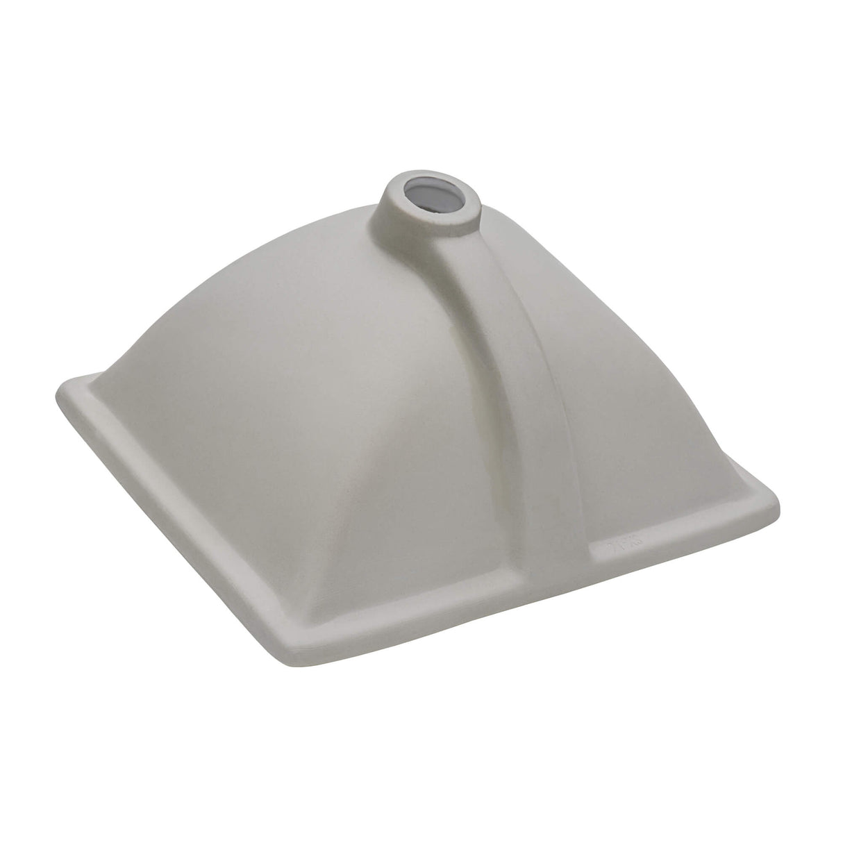 Ruvati 17 x 12 inch Undermount Bathroom Vanity Sink White Rectangular Porcelain Ceramic with Overflow - RVB0718