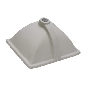 Ruvati 18 x 13 inch Undermount Bathroom Sink White Rectangular Porcelain Ceramic with Overflow - RVB0720