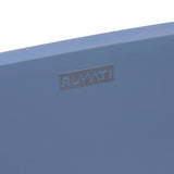 Ruvati 19-inch Pacific Blue epiStone Solid Surface Modern Bathroom Vessel Sink - RVB2119LE