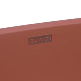 Ruvati 19-inch Sedona Clay Pink epiStone Solid Surface Bathroom Vessel Sink - RVB2119TL