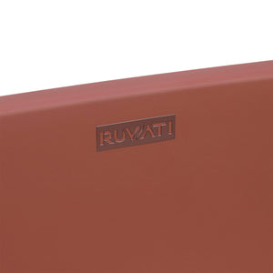 Ruvati 19-inch Sedona Clay Pink epiStone Solid Surface Bathroom Vessel Sink - RVB2119TL