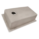 Ruvati 33 x 22 inch epiGranite Drop-in Topmount Granite Composite Single Bowl Kitchen Sink - Caribbean Sand - RVG1033CS