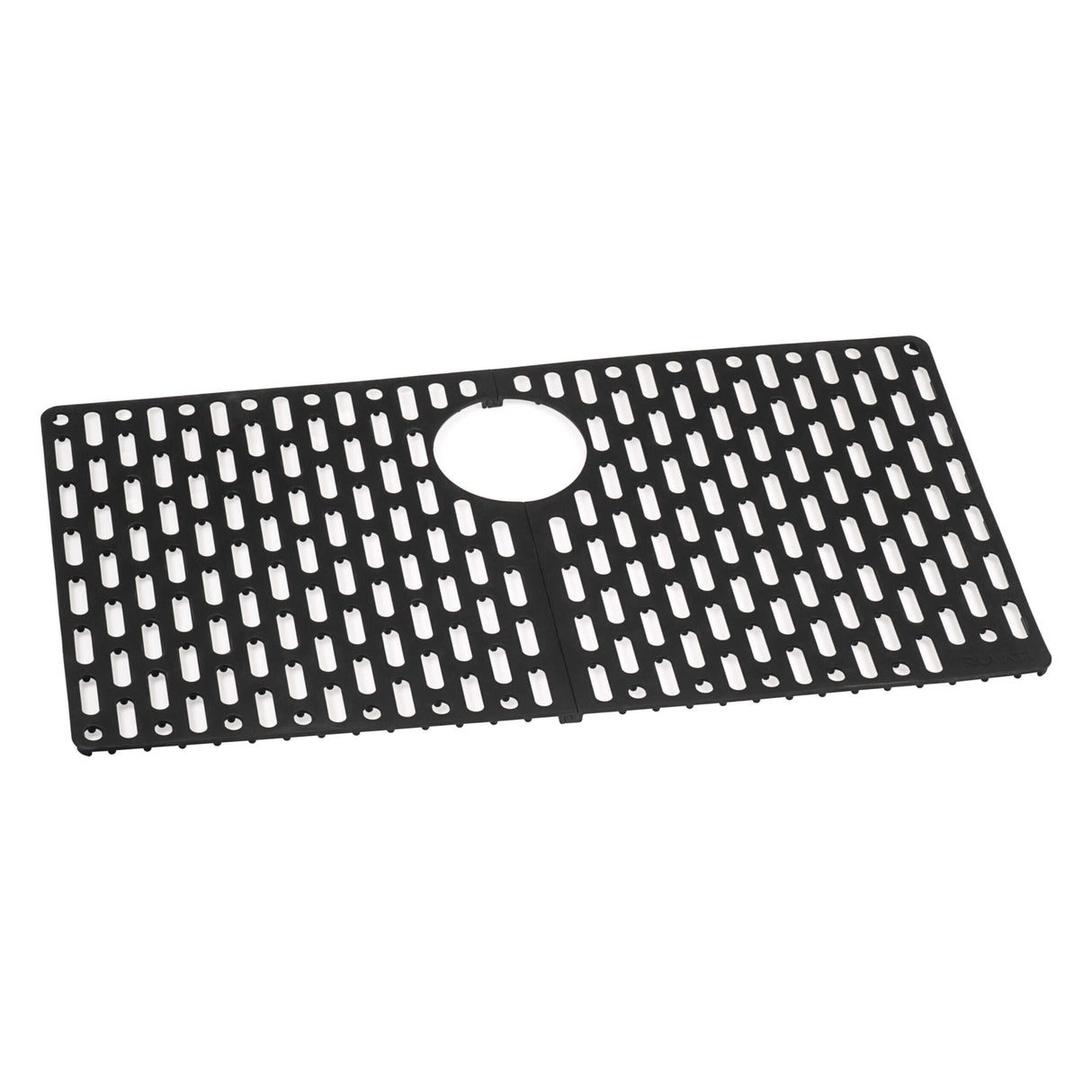 Ruvati 32 x 19 inch Granite Composite Undermount Single Bowl Kitchen Sink - Midnight Black - RVG2080BK